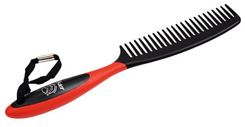 Oster mane comb, tail comb for horses red/black
